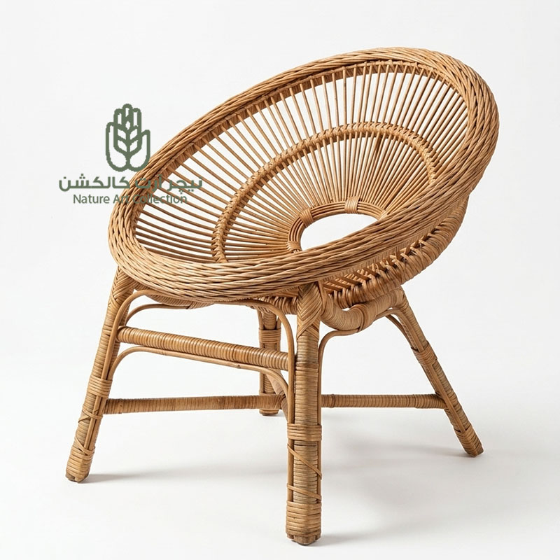 صندلی حصیری IKEA نیچرآرت