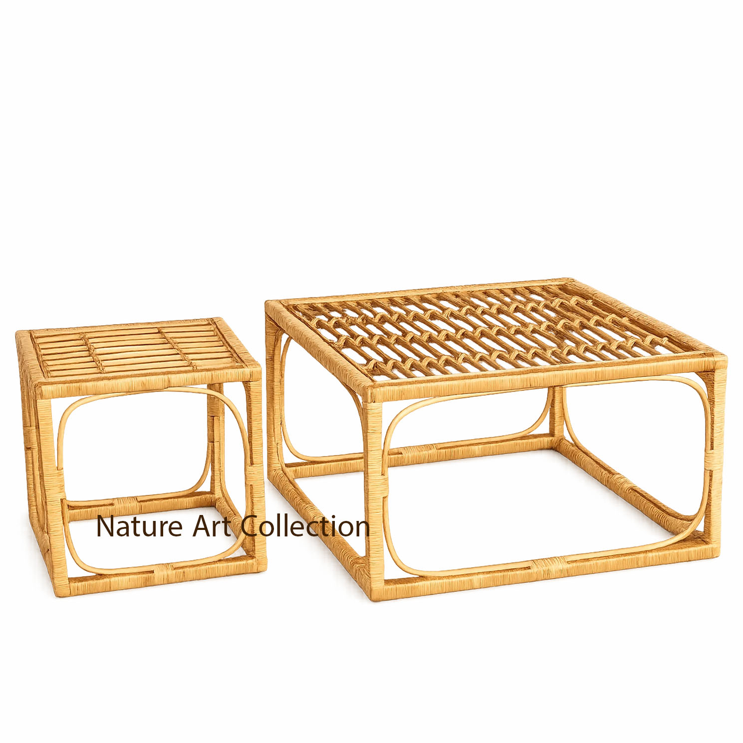 میز حصیری ارگانیک IKEA نیچر آرت