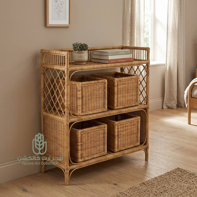 کنسول حصیری ایکیا نیچرآرت
